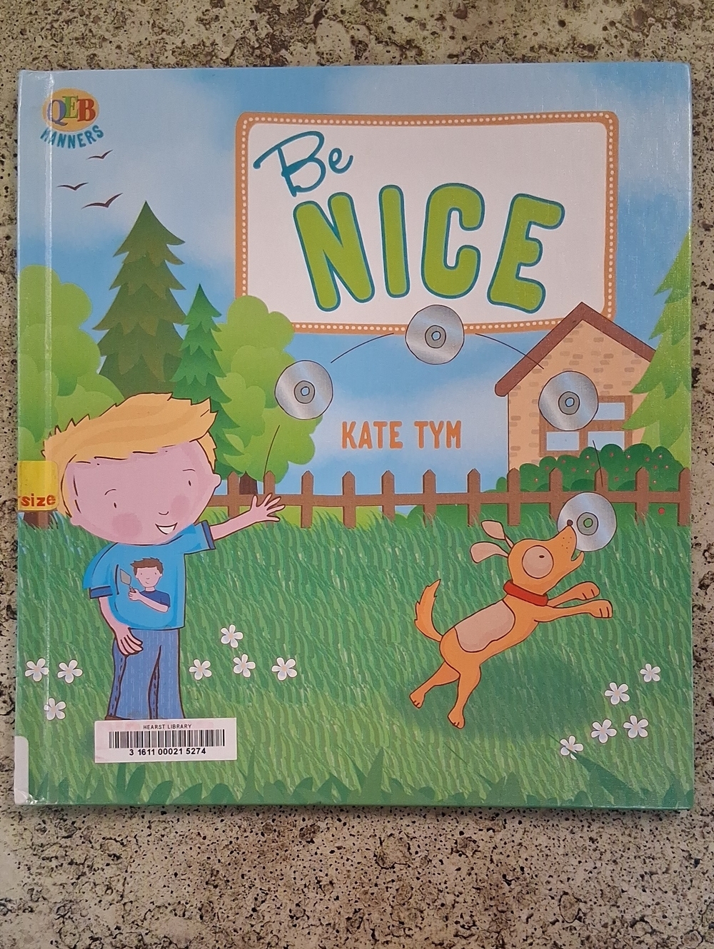 Be Nice By Kate Tym Childrens Character Development Picture Book Daycare